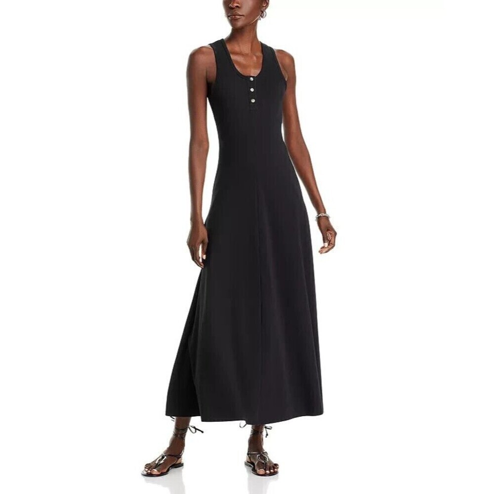 Proenza Schouler White Label REY Jersey Maxi Dress Size M Casual Quiet Luxury